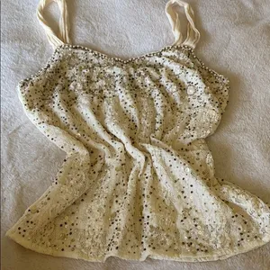 Ann Taylor Embroidered Top. thumbnail 1