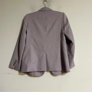 Ann Taylor Lavender Single Button Blazer Size 8 Petite Office Work Spring thumbnail 7