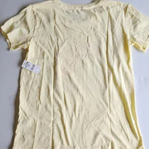NWT Billabong Women's Yellow T-shirt Graphic thumbnail 4