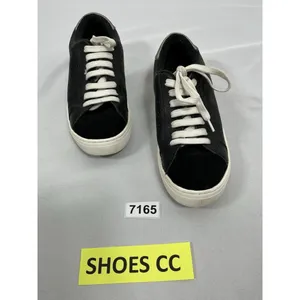 Womans Steve Madden Rezume Lace Up Low Top Fashion Sneakers 6.5 M Black thumbnail 3
