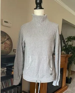 MICHAEL KORS Womens Knit Blend Crewneck Sweater Size M thumbnail 1