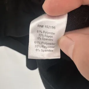 SoulCycle West End Washington DC Large Black‎ Spellout Pullover Sweatshirt thumbnail 8