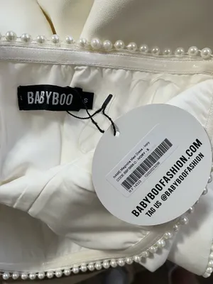 Babyboo Magnolia Maxi Dress – Ivory thumbnail 3