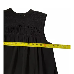 Old Navy Women's Medium Black Sleeveless Top with Lace | #11 thumbnail 7