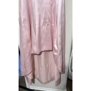 Eliza J Sz 10 Pink Blush High‎ Low Formal Dress Sleeveless Open Back thumbnail 9