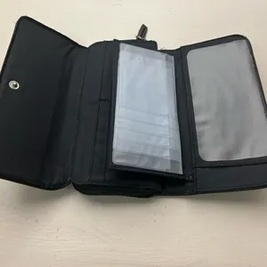 Clutch Chic Black Leather Wallet-RGA accessories-Very nice & clean. No flaws thumbnail 5