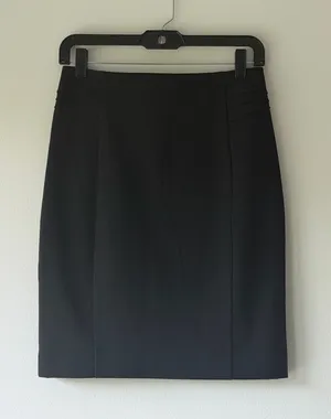 Express Sleek Black Pencil Skirt thumbnail 1
