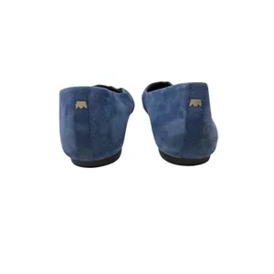 Birdies The Goldfinch Pointed Toe Suede Ballet Flats Indigo Blue Size 8 thumbnail 8