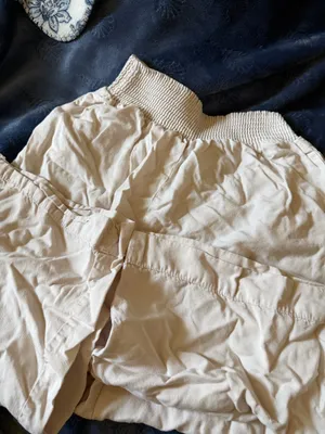 Tan Flowy Pants Boutique Linen thumbnail 5