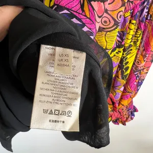 Alexandra Farmer for Anthropologie Butterfly Floral Smocked‎ Blouse Pink XS Boho thumbnail 6