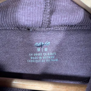 Aerie Soft Oversized Funnel Neck Sweatshirt Purple Mauve Lounge Cowl Pullover thumbnail 3