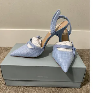 New Antonio Melani Pomona Bow Slingback Heels Women’s Size 6.5 thumbnail 2