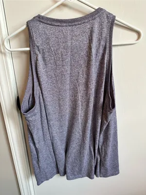 Nike Women's purple Dri-FIT Tank Top thumbnail 3