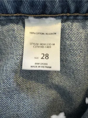 Hidden Jeans Cargo Pocket Dad Jeans Women’s Size 28 thumbnail 11