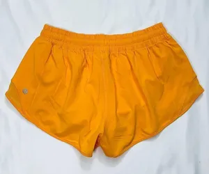 Lululemon NWT Rare Hotty Hot Low-Rise Lined Short 2.5" - Mango Dream - 6 thumbnail 9