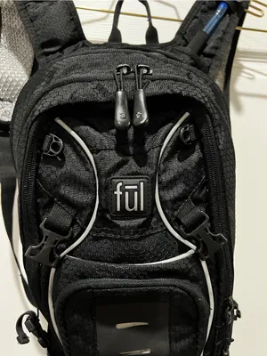 FUL Unisex Multi Sport Hydration Cargo Black With Hydration bladder plastic bag thumbnail 10