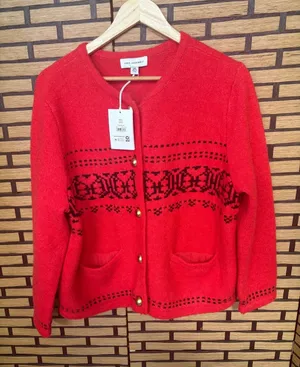 Free Assembly Red And Black Button Front Cardigan Size XXL‎ thumbnail 1