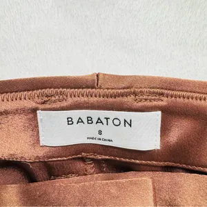 Aritzia Babaton Refined High-waisted satin cargo pants - Size: 8 thumbnail 5