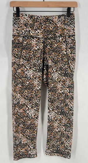 Old Navy Active Powersoft Leggings Womens Medium Multi Animal Print‎ Training thumbnail 1