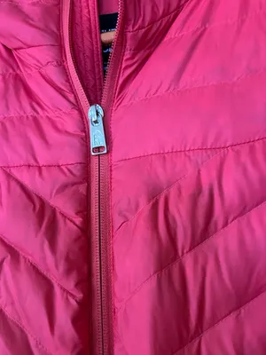 The North Face Women's Puffer Coat 700 Down Fill Hooded Jacket Pink Hood Large thumbnail 4