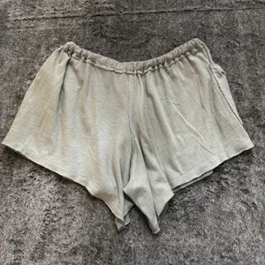 Free People Linen Shorts Women's Medium Light Green thumbnail 7