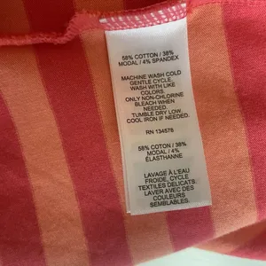 Vineyard Vines 3/4 Sleeve Shirt Pink Orange Stripes Resortwear Women’s M Preppy‎ thumbnail 7