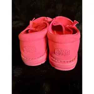 Hey Dude Wendy Funk Mono Sparkle Electric Pink Loafers Womens Size 10 thumbnail 4