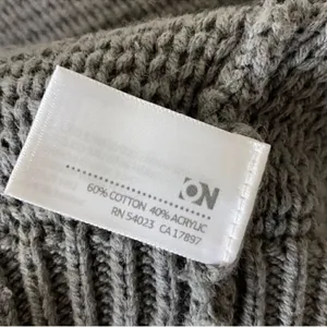 Old Navy Gray Sweater Kimono(Size M/L) thumbnail 3
