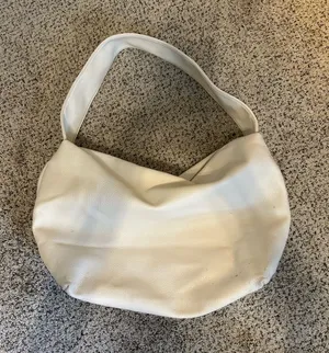 Women’s Cream Shoulder Bag - Soft Hobo Style thumbnail 1