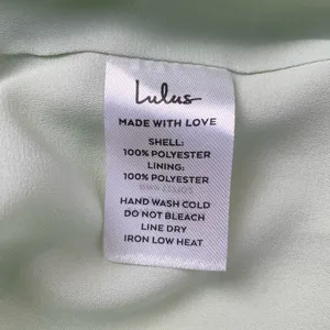 NWT Lulus Soiree Season Satin Halter Mini Dress In Light‎ Green Size Extra Large thumbnail 10