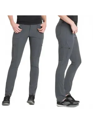 Kuhl Horizn Skinny Fit Hiking Cargo Pants Gray Style 6276 Women's Size 8 Regular thumbnail 2