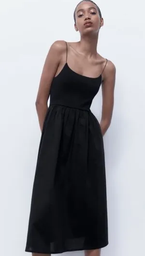 Zara Combination Dress thumbnail 1