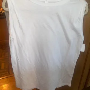 Zella white tank top, Size XS #activewear #gymwear #fitness thumbnail 1