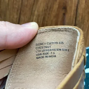 Crevo chestnut Sidney slip on‎ shoes size 7.5 thumbnail 6