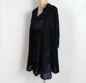 Tamsy tie dye tunic one size womens READ thumbnail 3