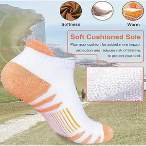 Colorful Athletic Women's Tab Socks M/L 4 PACK Low Cut‎ High Quality NEW thumbnail 2