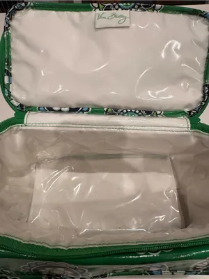 Vera Bradley Cupcakes Green Mini‎ Cooler Lunch Bag Retired Pattern thumbnail 4