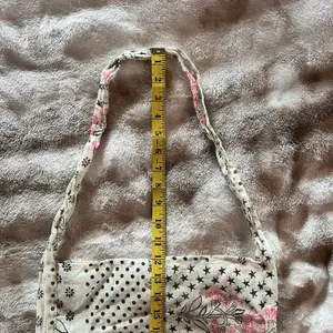 Free People Boho Hippie Lightweight Fabric Small Useable Sling Shopping Tote Bag thumbnail 4