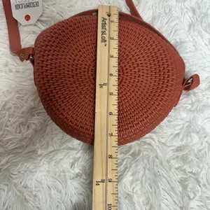 Women's Round Woven Bag thumbnail 8