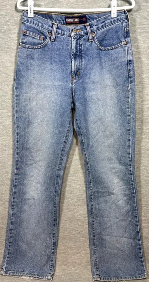 90s Y2K The Limited Jeans Womens Size 8 Regular Light‎ Wash Denim Straight Jeans thumbnail 1