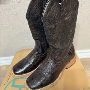 Roper Dark Brown Western Boots Size 7 thumbnail 4