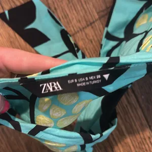 Zara Halter top beachy thumbnail 3