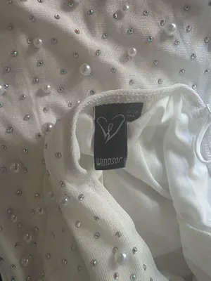 White Mini Windsor Dress thumbnail 3