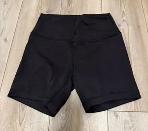 Black Wunder Train High-Rise Shorts Lululemon 6" thumbnail 1