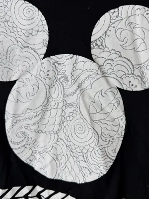 Disney Boutique Black Top Sheer Dress with Mickey Mouse Ears & Sparkle Size XS thumbnail 4