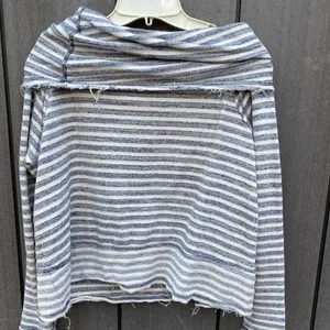 Free People Striped Shirt‎ thumbnail 4