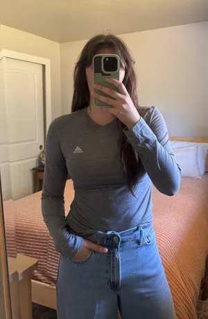 Adidas Ultimate Tee Gray Longsleeve thumbnail 1