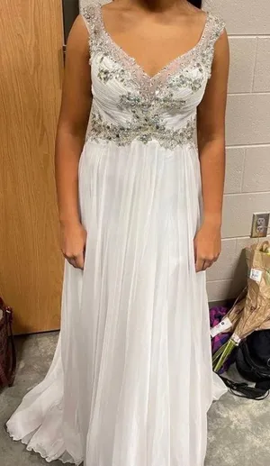 White Pageant / Prom Dress thumbnail 10
