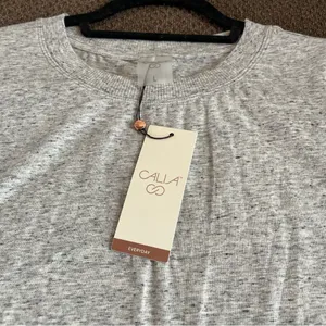 Calia by Carrie Underwood Tank Top Size L Light Heather Gray Athletic thumbnail 5