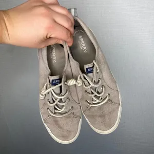 Sperry | Sneakers Grey Womans 8.5‎ Slip On Shoe Boat thumbnail 2